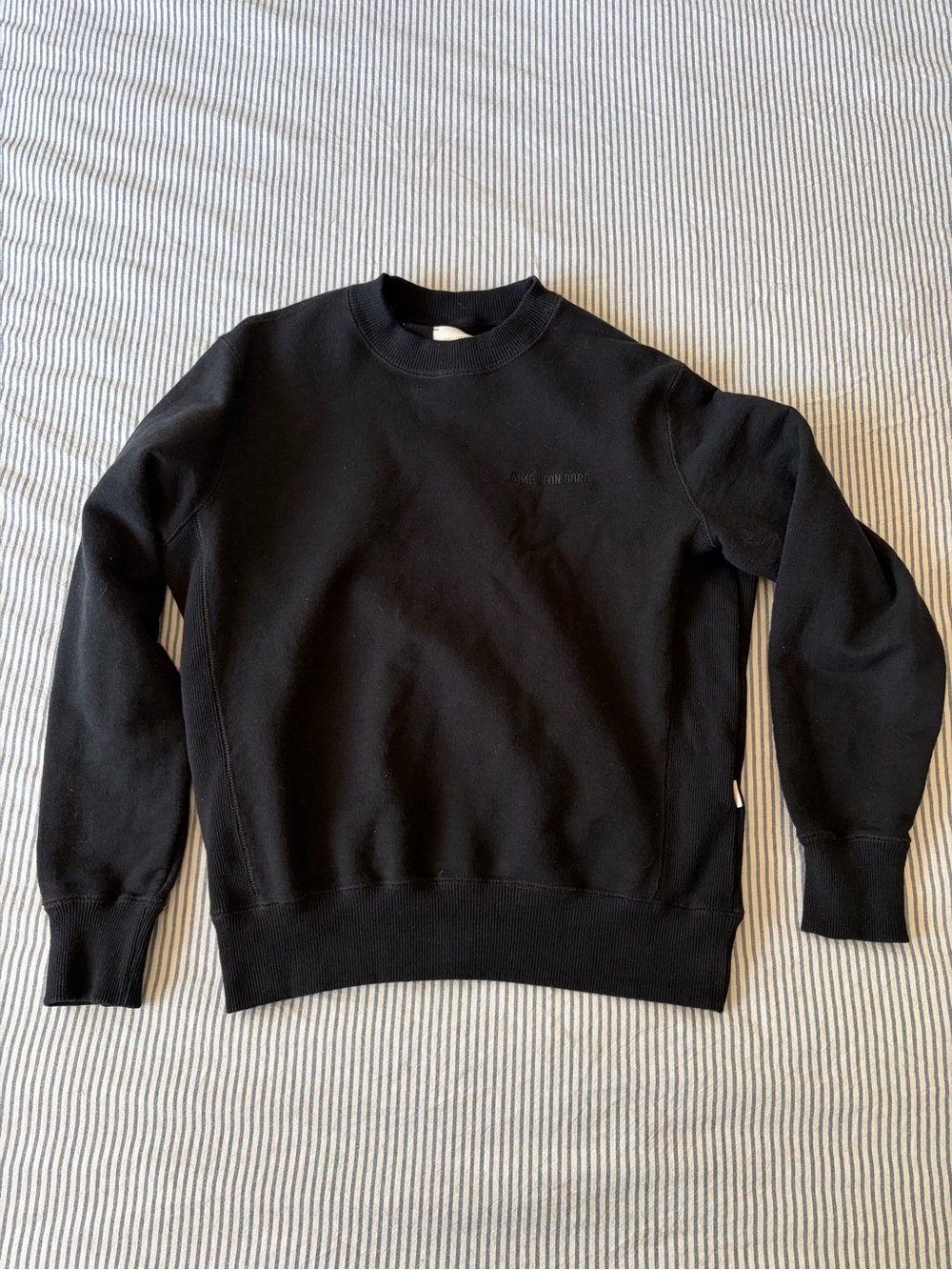 Aime Leon Dore Black Crewneck Sweater